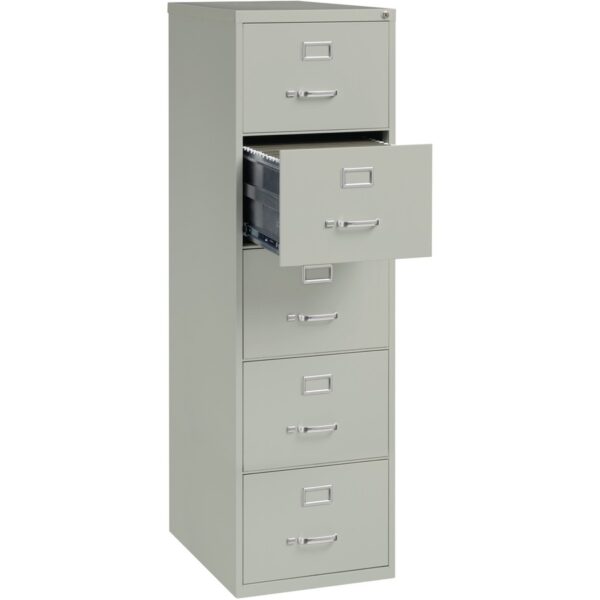 Lorell Fortress Series 26-1/2" Commercial-Grade Vertical File Cabinet - Image 3