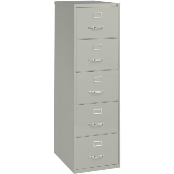 Lorell Fortress Series 26-1/2" Commercial-Grade Vertical File Cabinet