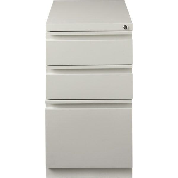 Lorell 20" Box/Box/File Mobile File Cabinet with Full-Width Pull - Image 3