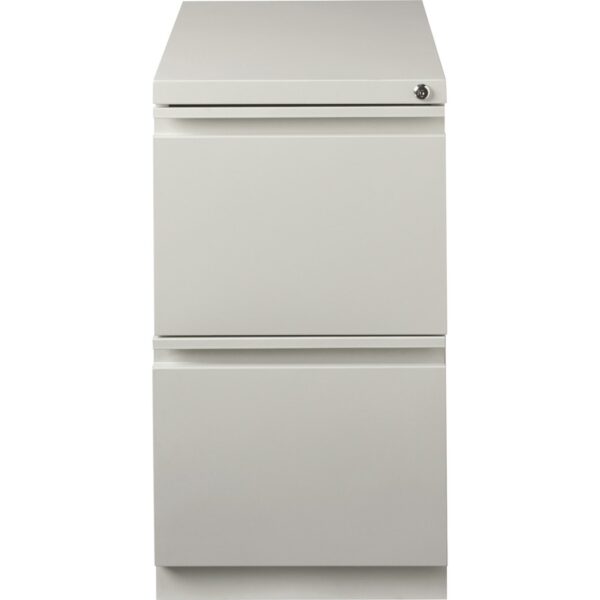 Lorell 20" File/File Mobile File Cabinet with Full-Width Pull - Image 3