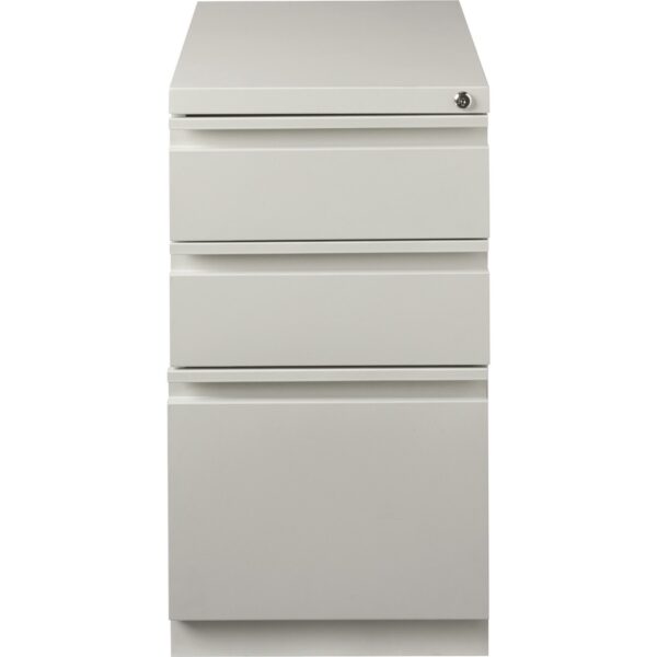 Lorell 23" Box/Box/File Mobile File Cabinet with Full-Width Pull - Image 3