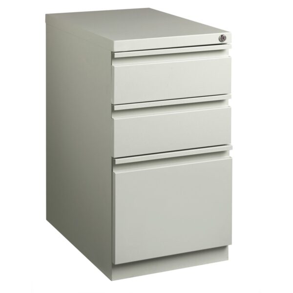 Lorell 23" Box/Box/File Mobile File Cabinet with Full-Width Pull