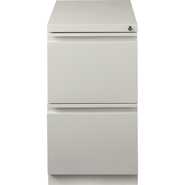 Lorell 23" File/File Mobile File Cabinet with Full-Width Pull - Image 3