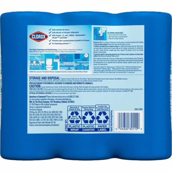 Clorox Disinfecting Cleaning Wipes Value Pack - Image 5