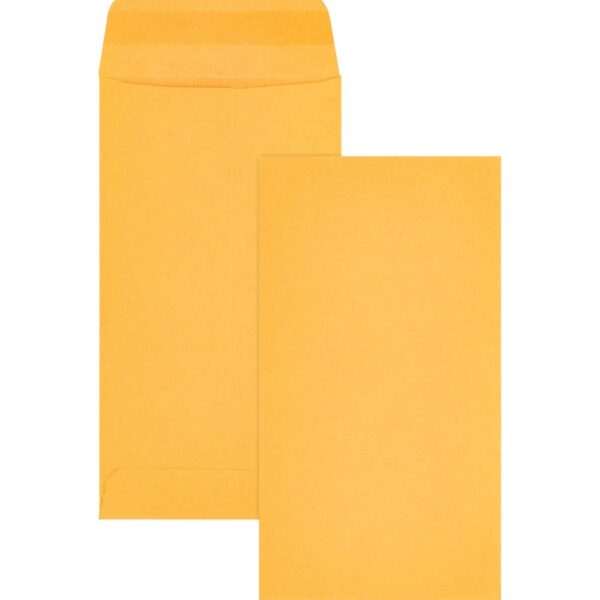 Business Source Little Coin No. 7 Kraft Envelopes