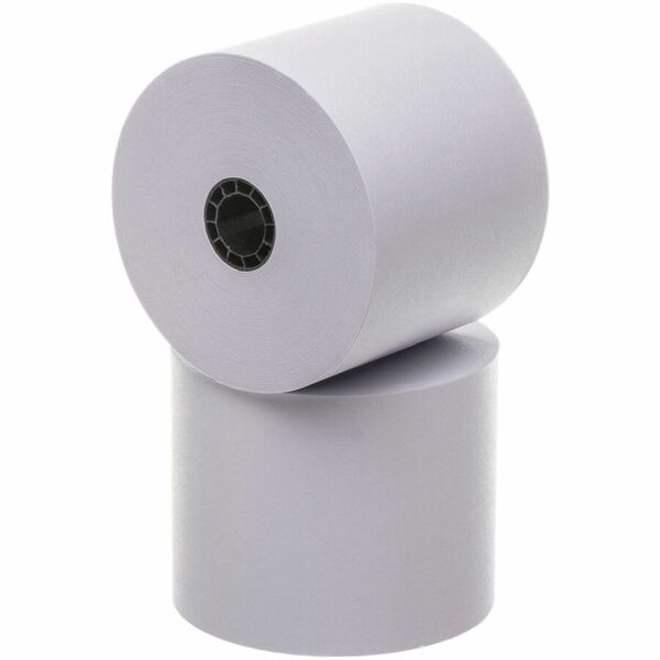 Business Source Single-ply 150' Machine Paper Rolls - Image 2