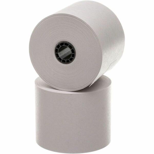 Business Source 1-Ply 126' Adding Machine Paper Rolls - Image 2