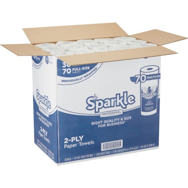 Sparkle Professional Series® Paper Towel Rolls by GP Pro - Image 2