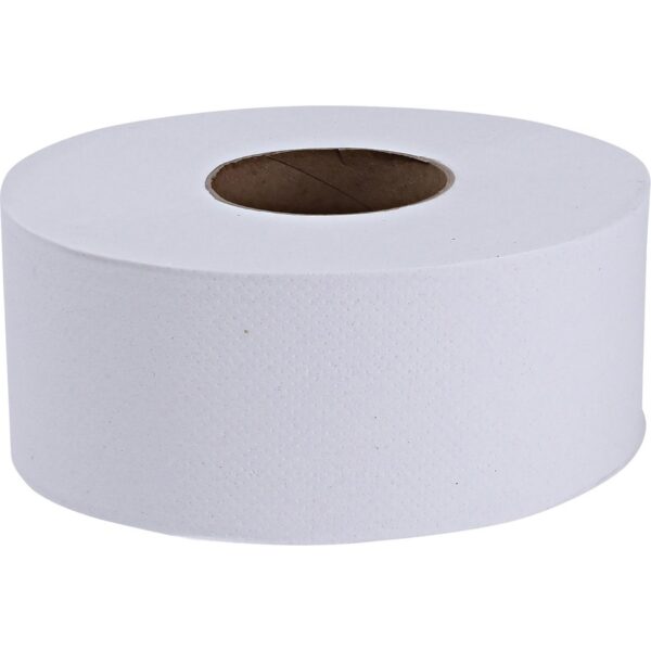 Genuine Joe Jumbo Dispenser Roll Bath Tissue - Image 3