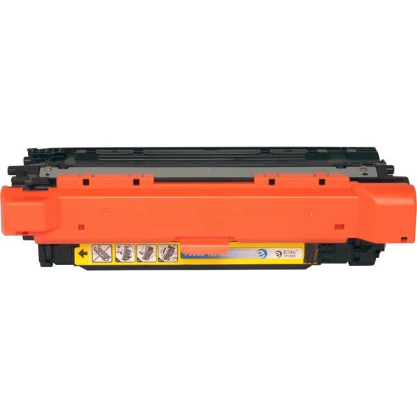 Elite Image Remanufactured Laser Toner Cartridge - Alternative for HP 504A (CE252A) - Yellow - 1 Each - Image 4