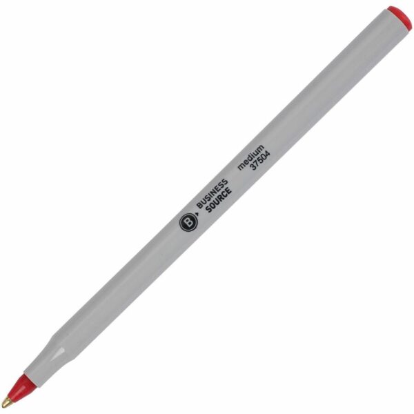 Business Source Medium Point Ballpoint Stick Pens - Image 2