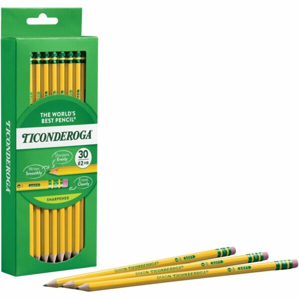 Ticonderoga Pre-Sharpened No. 2 Pencils