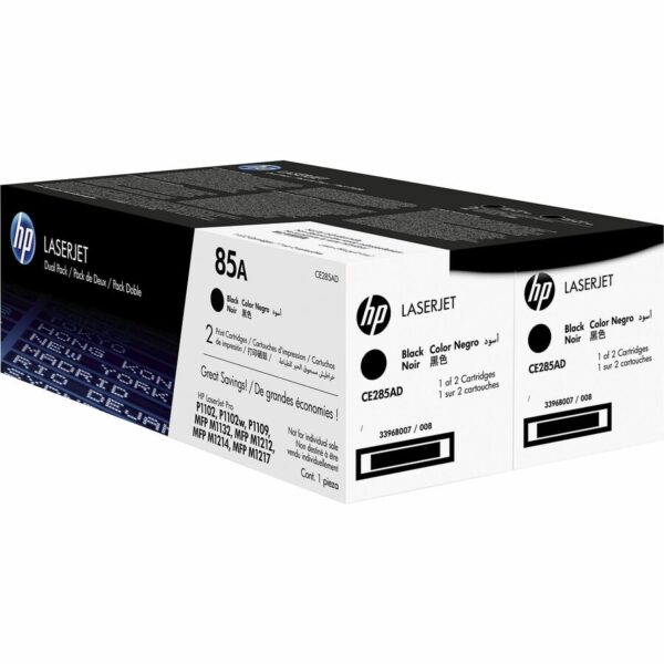 HP 85A Original Laser Toner Cartridge - Black - 2 / Carton - Image 3