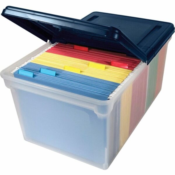 Advantus Extra-capacity File Tote with Lid