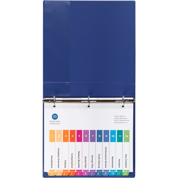 Avery® Ready Index Custom TOC Binder Dividers - Image 2