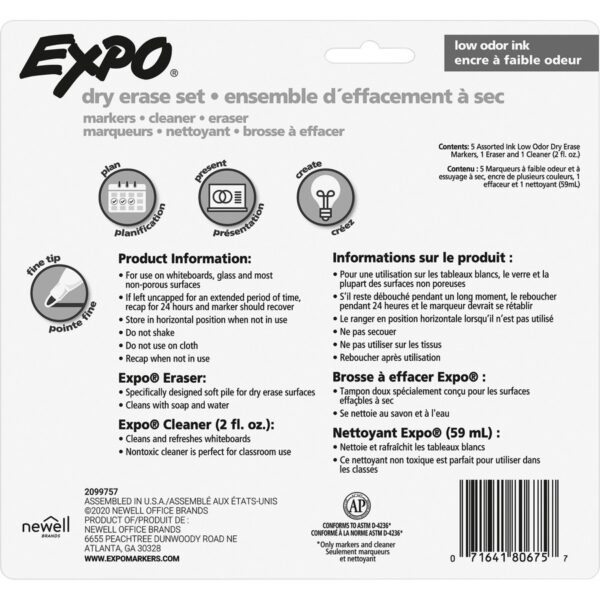 Expo Low-Odor Starter Marker Set - Image 2