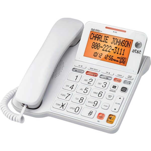 AT&T CL4940 Standard Phone - White - Image 2