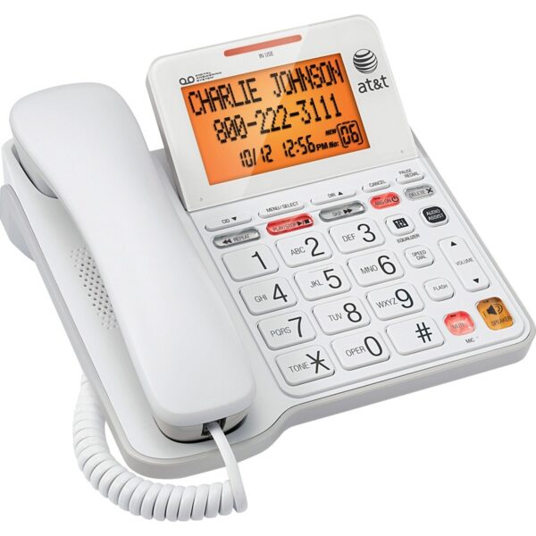 AT&T CL4940 Standard Phone - White - Image 3