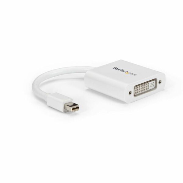 StarTech.com Mini DisplayPort to DVI Video Adapter Converter - White