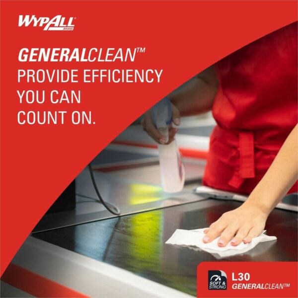 Wypall GeneralClean L30 Heavy Duty Cleaning Towels - Image 4