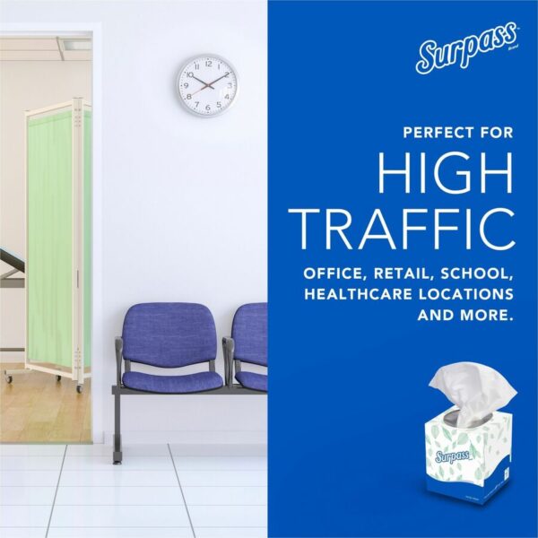 Surpass Facial Tissue Cube for Business - Image 3