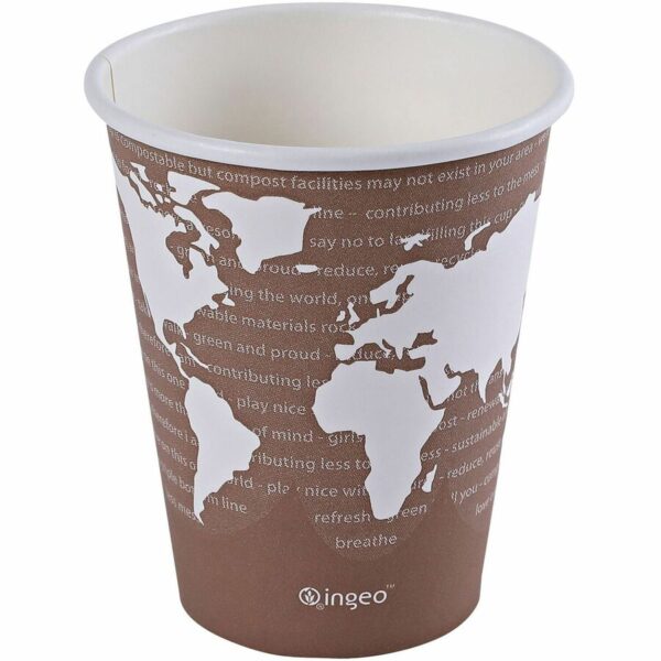 Eco-Products 8 oz World Art Hot Beverage Cups