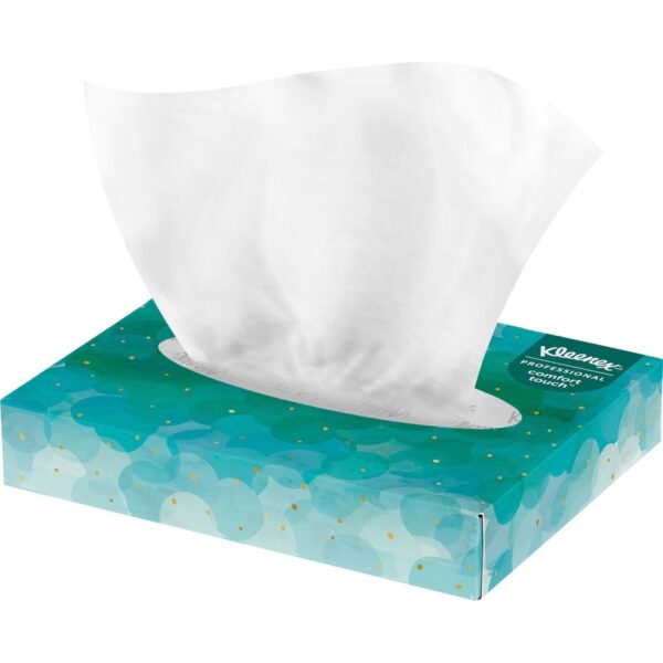 Kleenex Professional Facial Tissue in Flat Tissue Boxes - Image 2