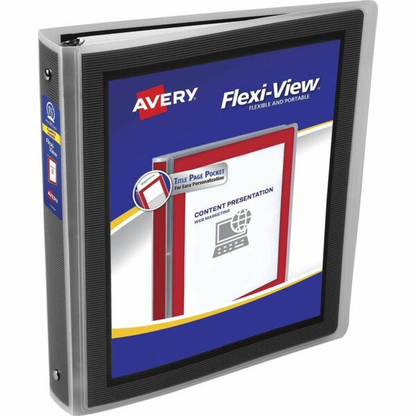 Avery Flexi-View 3 Ring Binders