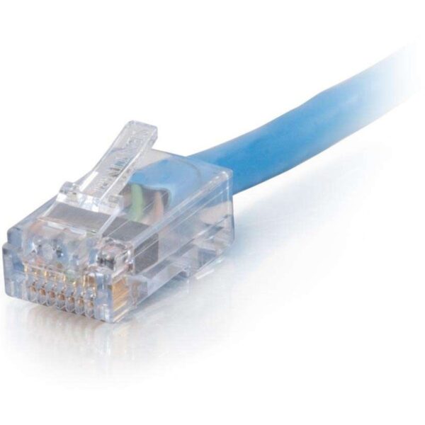 C2G 10 ft Cat6 Non Booted Plenum UTP Unshielded Network Patch Cable - Blue