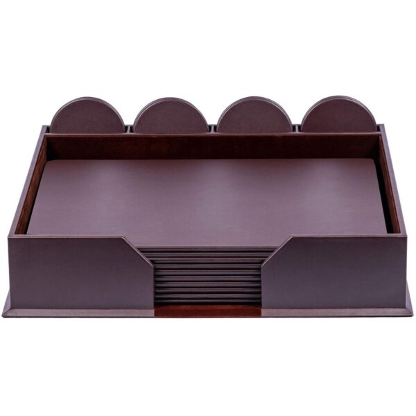 Dacasso Leather Conference Room Set