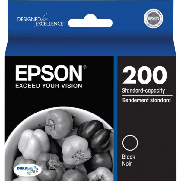 Epson DURABrite Ultra 200 Original Inkjet Ink Cartridge - Black - 1 Each