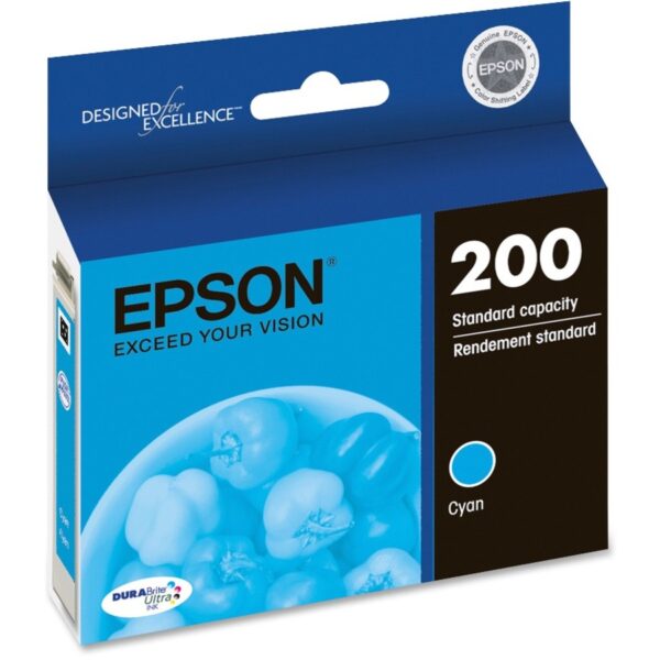 Epson DURABrite Ultra 200 Original Inkjet Ink Cartridge - Cyan - 1 Each - Image 2