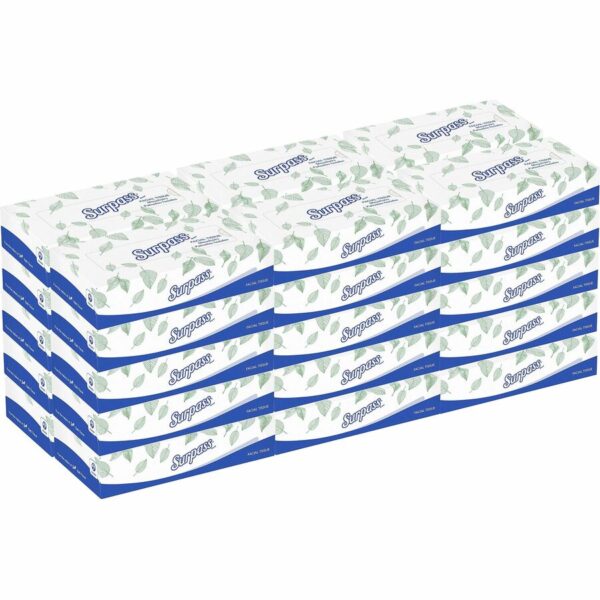 Surpass Flat Box Facial Tissue for Business