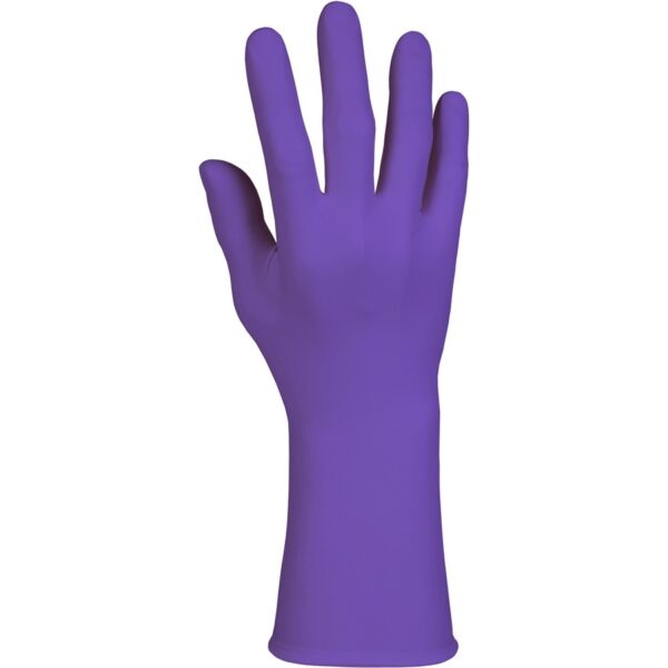 KIMTECH Purple Nitrile Exam Gloves - 12" - Image 2