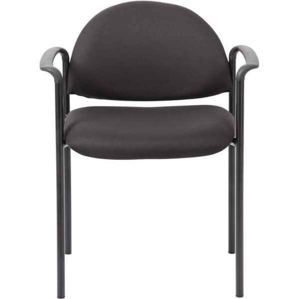 Boss Diamond Stacking Chair with Arm - Image 5