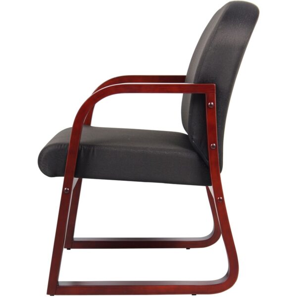 Boss Mahogany Frame Side Chair - Image 2