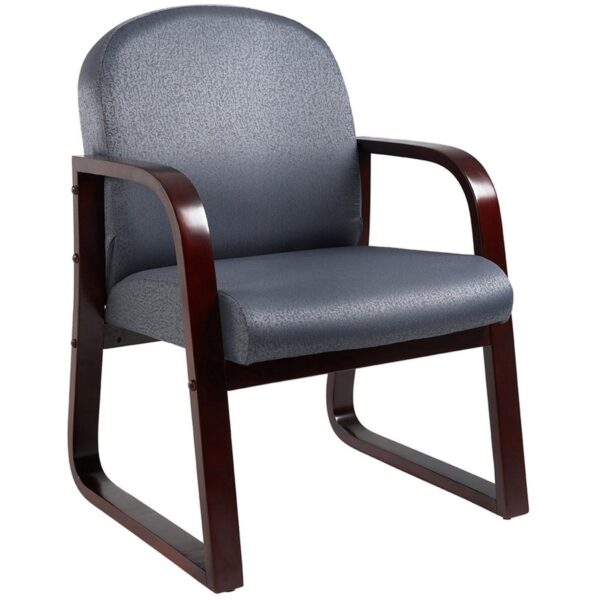 Boss Mahogany Frame Side Chair