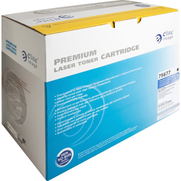 Elite Image Remanufactured Laser Toner Cartridge - Alternative for HP 647A (CE260A) - Black - 1 Each - Image 3