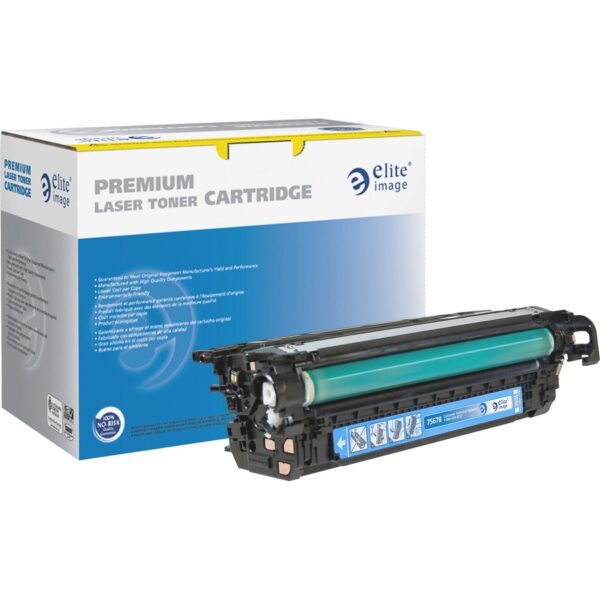 Elite Image Remanufactured Laser Toner Cartridge - Alternative for HP 648A (CE261A) - Cyan - 1 Each