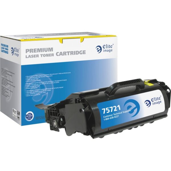 Elite Image Remanufactured High Yield Laser Toner Cartridge - Alternative for Dell 330-6968 - Black - 1 Each