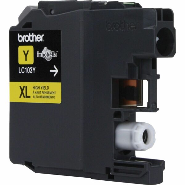 Brother Innobella LC103Y Original High Yield Inkjet Ink Cartridge - Yellow - 1 Each - Image 2