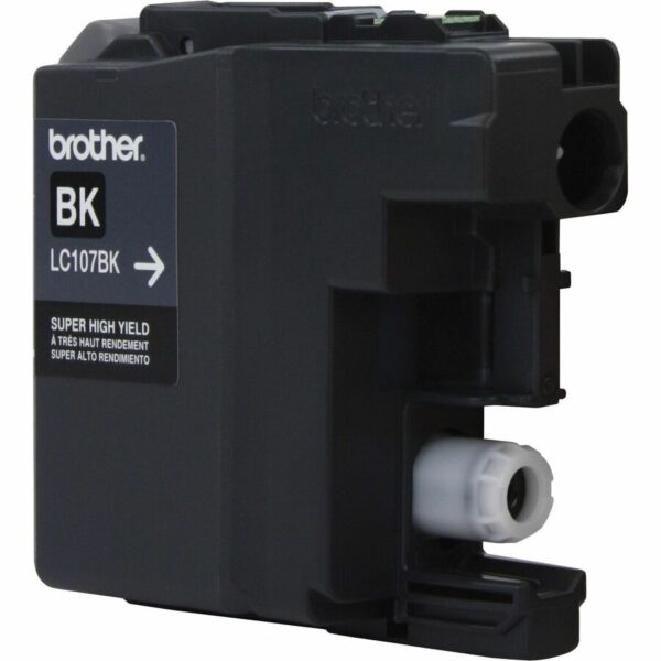 Brother Innobella LC107BK Original High Yield Inkjet Ink Cartridge - Black - 1 Each - Image 2