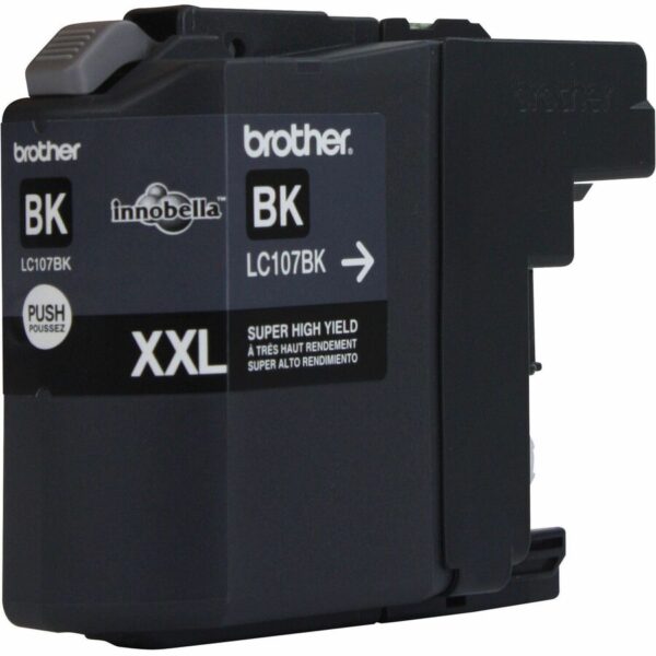 Brother Innobella LC107BK Original High Yield Inkjet Ink Cartridge - Black - 1 Each - Image 3