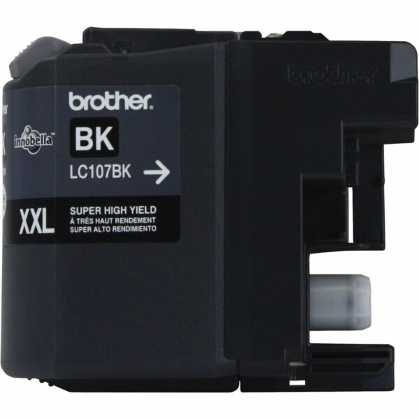 Brother Innobella LC107BK Original High Yield Inkjet Ink Cartridge - Black - 1 Each - Image 4