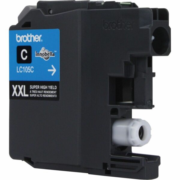 Brother Innobella LC105C Original High Yield Inkjet Ink Cartridge - Cyan - 1 Each - Image 2