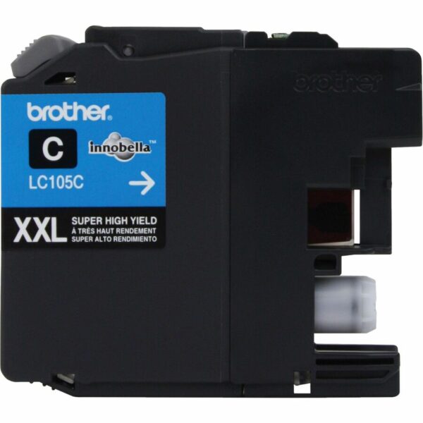 Brother Innobella LC105C Original High Yield Inkjet Ink Cartridge - Cyan - 1 Each - Image 4