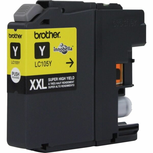 Brother Innobella LC105Y Original High Yield Inkjet Ink Cartridge - Yellow - 1 Each - Image 3