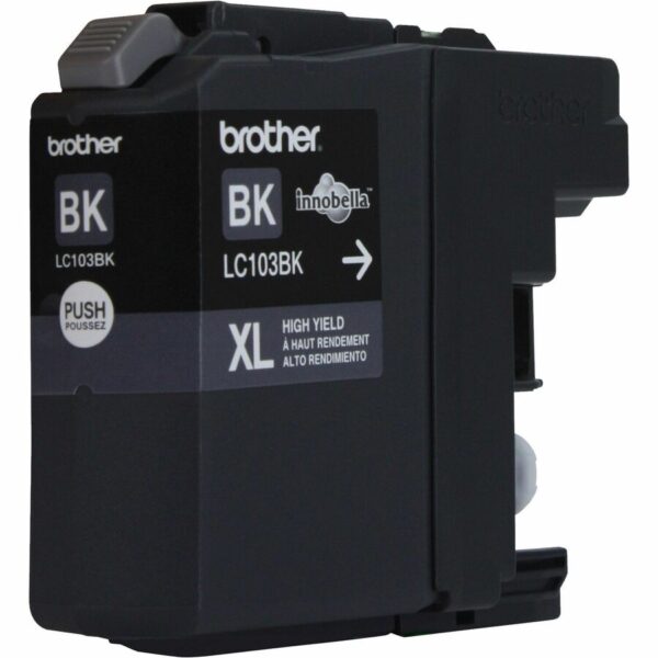 Brother Innobella LC103BK Original High Yield Inkjet Ink Cartridge - Black - 1 Each - Image 3