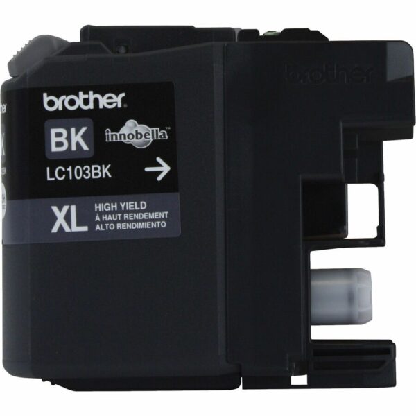 Brother Innobella LC103BK Original High Yield Inkjet Ink Cartridge - Black - 1 Each - Image 4