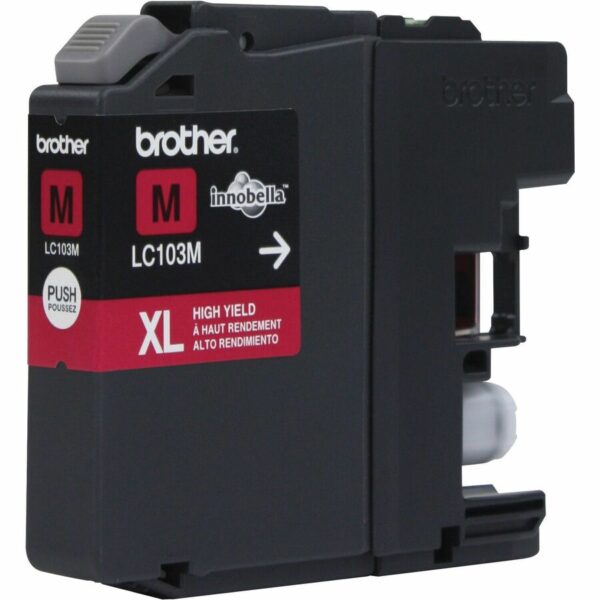 Brother Innobella LC103M Original High Yield Inkjet Ink Cartridge - Magenta - 1 Each - Image 3